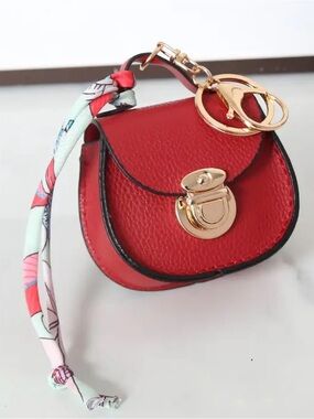 Red Bag Charm /Keychain